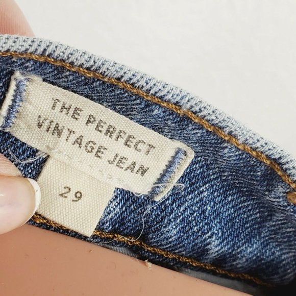 Madewell Perfect Vintage Jeans size 29 ainsworth wash - Picture 6 of 7